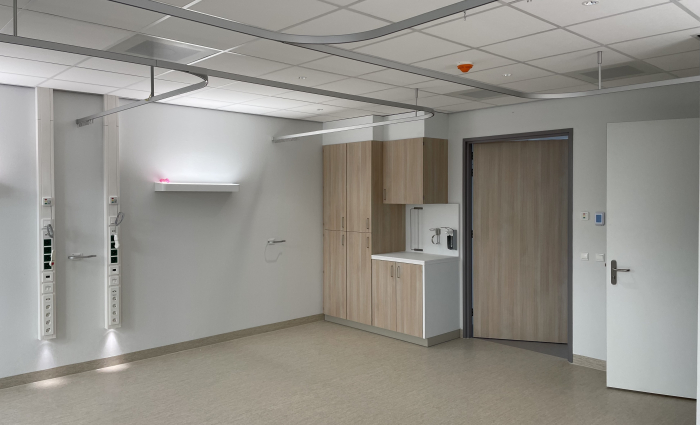 Oplevering bouwdeel X ziekenhuis St. Jansdal Beddenkamer