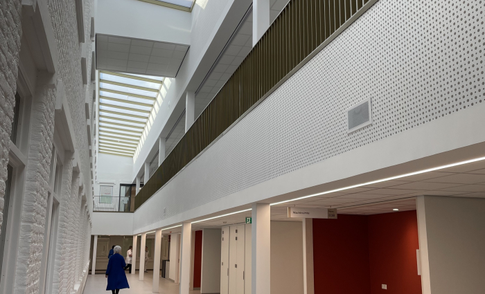 Oplevering bouwdeel X ziekenhuis St. Jansdal verbindingsgang