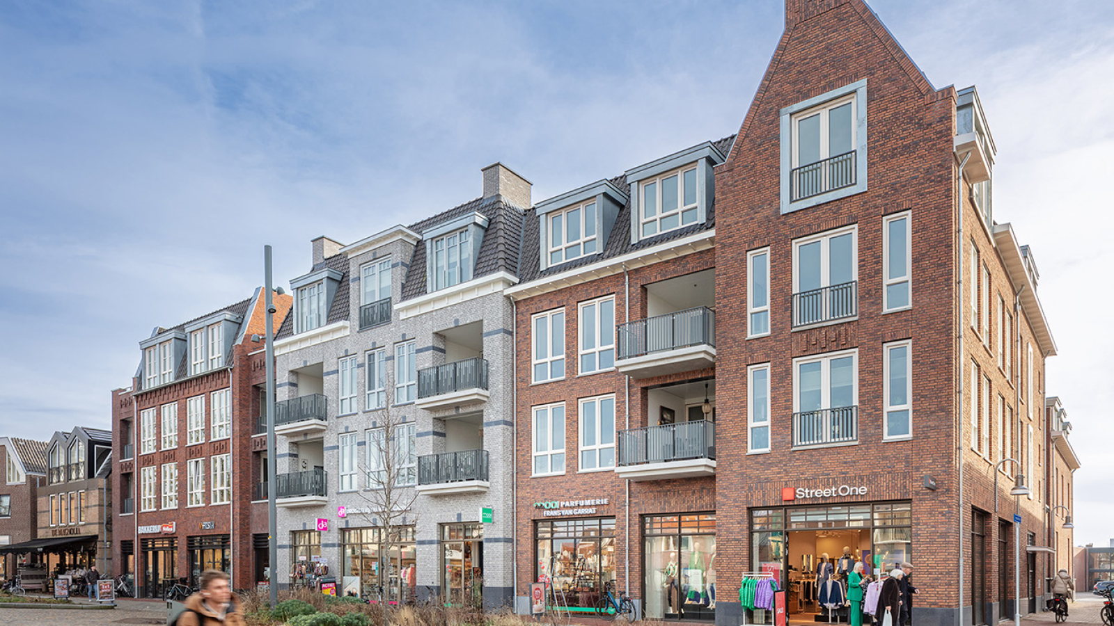 Commerciële ruimte en appartementen Schildhof Rijssen